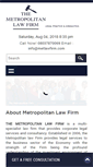 Mobile Screenshot of metlawfirm.com